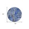 Homeroots 8' Navy Blue And Sky Blue Round Village Houses Washable Indoor Outdoor Area Rug 577849 - alternate 2