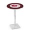 Holland Bar Stool Co 42" Chrome Indian Motorcycle Pub Table, 36" dia. Top L217C4236Indn-HD - alternate 1