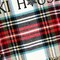 Homeroots 55" X 70" Black Red And White Plaid Cotton Blend Ski House Embroidered Throw Blanket with Fringe 713572 - alternate 2
