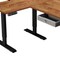 Homeroots 45" Adjustable White Standing Desk 558722 - alternate 3