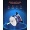 Vevor 1/5HP RV AC Fan Motor AC115V 2.6A 1650RPM Single Phase with 5uf/370V Capacitor YSK160-4G04 - alternate 2