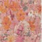 Homeroots 9' X 12' Blush Pink And Orange Floral Washable Indoor Outdoor Area Rug 611190 - alternate 2