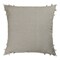 Homeroots 20" Beige and Ivory Throw Pillow with Embroidery 534310 - alternate 1