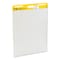 Post-It Vertical-Orientation Self-Stick Easel Pads, Quadrille Rule 1 sq/in, 25x30, White, 30 Sheets, 6PK 560 VAD 6PK - alternate 2