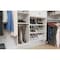 Easy Track 2 Ft. W. x 14'' D. Laminated Shoe Shelf White, 3PK RS1600 - alternate 2
