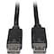 Tripp Lite DisplayPort Cable, Latches, M/M, 25ft P580-025 - alternate 1