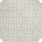 Homeroots 8' Ivory And Beige Round Geometric Washable Indoor Outdoor Area Rug 594853 - alternate 3