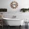 Apollo Tile White 2x12 Bianco Carrara Marble Polished Chair Rail Tile Trim 1.67 sqft/case, 10PK APLMCA882PA - alternate 3