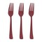 Smarty Had A Party Red Disposable Plastic Party Forks, 600PK 410F-R-CASE - alternate 2