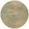 Homeroots 8' Artichoke Green Fern Green And Gold Round Abstract Washable Indoor Outdoor Area Rug 587190 - alternate 2