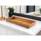 Homeroots 15in Brown Solid Teak Vanity Tray 475862 - alternate 2