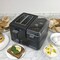 West Bend 2-Slice Toaster with Egg Cooker and Meat Warmer, in Black 78500 - alternate 4