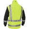 Bisley ANSI Type R Class 3 Ripstop 5-in-1 Jacket with Class 2 Zip-Out Inner Jacket 333M6375H-YL/4XL - alternate 2