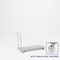 Pucel Dolly Platform Truck, 18 in W x 48 in L x 36 in H, Gray 18-PTD-48S - alternate 1
