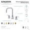Kingston Brass Widespread Bathroom Faucet with Brass Pop-Up, Antique Brass FSC893NDLAB - alternate 2