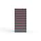 Strong Hold 9 drawer cabinet - (2x 4ft, 5x 5ft, 2x 6ft) - Red accents - Electronic Lock S3060-PPRAS-0902DS - alternate 1