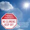 Signmission Private Property No Climbing Keep O, 10 inch X 10 inch, Aluminum Metal Signs, 2PK OC-A-2PACK-10-146 - alternate 4
