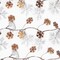 Elegani 20 LED Glitter Snowflake Fairy Lights - 7.5ft Copper Wire String Light with Large & Small PH-5143 - alternate 2