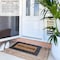 Gardenised Natural Coir and Non-Slip Rubber Doormat with Embossed Welcome Design, Modern Welcome QI004892 - alternate 2
