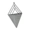 Homeroots Set of Three Gray Metal Wall Hanger, 3PK 487931 - alternate 2