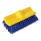 Rubbermaid Commercial Bi-Level Deck Scrub Brush, Poly Fibers, 10 Plastic Block, Tapered Hole FG633700BLUE - alternate 3