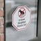 Signmission A Good Neighbor Cleans Up!, 4 inch X 4 inch, Vinyl Decal, 2PK OC-D-2PACK-4-17 - alternate 2