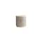 Homeroots 20" Beige And Oak Wood Round Two Drawer Nightstand 719562 - alternate 1