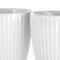 Elama Elle 12 Piece Round Porcelain Mug Set in White EL-ELLE12PC - alternate 2