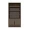 Manhattan Comfort Rivington 40in Bookcase Cabinet in Walnut BC006-BR - alternate 2