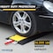 Kable Kontrol Cable Ramp, 2.16 in H, 35.43 in L, 19.685 in W, 5 Channel, Polyurethane/Rubber, Black, Yellow CP9988 - alternate 6