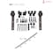 Sartodoors Barn Door 42 x 84 inches, BASIC 9422 White, 8FT Rail Track Heavy Hardware Set, Solid Panel Interi BASIC9422BD-B-SKIN-4284 - alternate 2