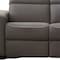 Homeroots 89" Brown Reclining Sofa With Black Legs 480912 - alternate 2