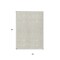 Homeroots 5' X 8' Beige And Ivory Geometric Washable Indoor Outdoor Area Rug 612101 - alternate 2