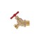 B & K Hose Bibb, 3/4 in Connection, MIP x MHT, Brass Body 102-314 - alternate 2