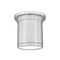 Z-Lite Bentley Brushed Nickel 1 Light Flush Mount 7702F8-BN-LED - alternate 1
