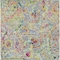 Homeroots 8' X 10' Gray Fern Green And Artichoke Green Paisley Washable Indoor Outdoor Area Rug 588615 - alternate 2