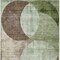 Homeroots 3' X 5' Artichoke Green Brown And Beige Geometric Washable Indoor Outdoor Area Rug 604899 - alternate 3
