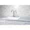 Kingston Brass 25" Cast Iron Self-Rimming Single Bowl Drop-In Kitchen Sink, 2-Hole, White GT252292 - alternate 2