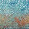 Homeroots 10' X 14' Blue Terra Cotta And Black Abstract Washable Indoor Outdoor Area Rug 603088 - alternate 2