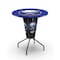 Holland Bar Stool Co Lighted 42" Black Buffalo Sabres Pub Table L218B42BufSab36RBufSab - alternate 1