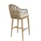 Skyline Design Calixto Barstool with Sunbrella Cushion 24116-NTH-CUSH - alternate 2