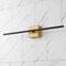 Jonathan Y Makena 28" Modern Minimalist Dimmable Integrated LED Metal Wall Sconce, Oil Rubbed Bronze/Brass Gold JYL7022F - alternate 3