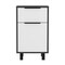 Homeroots 28" Wood One Drawer Nightstand 478455 - alternate 1