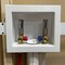Apollo Washing Machine Outlet Box with Water Hammer Arrestors, 1/2 x 3/4 in Connection, Brass EPXBOXWMWH - alternate 2