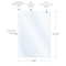 C-Line Products 8-1/4" x 11-3/4" A4 Size Standard Weight Poly Sheet Protectors, 50/BX 08037 - alternate 2