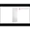 Sartodoors Double Barn Interior Door, 84" x 80", White QUADRO4111DB-WS-84 - alternate 2