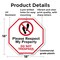 Signmission Please Respect My Property Do Not T, 18 Inch X 18 Inch, Plastic Sign OC-P-18-128 - alternate 2