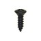 Auveco Phillips Oval Head Tapping Screw 4 x 3/8in Black Oxide, 100PK 12893 - alternate 1