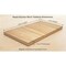 Amgood 24 in. x 48 in. x 1.5 in. Solid Maple Butcher Block Countertop AMG MWTT-2448T-Z - alternate 2