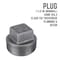 B & K Plug 1-1/2" Black 310P-112 - alternate 2